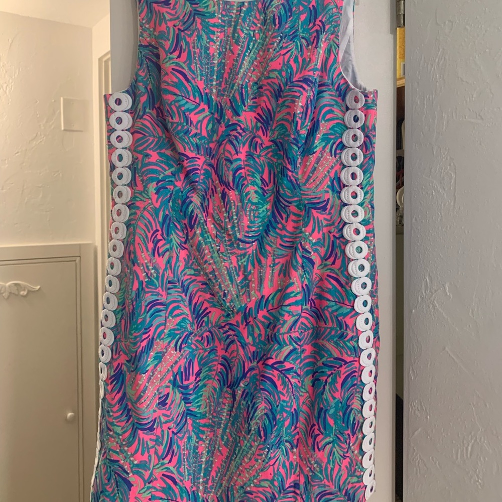 Boat Neck, Lilly Pulitzer Mini Dress